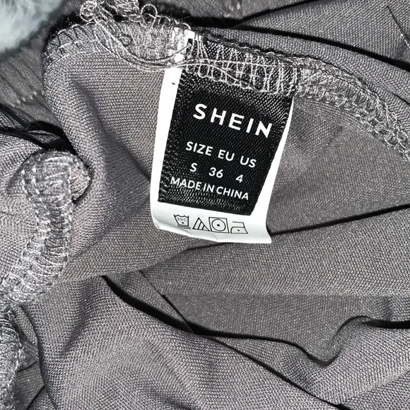 SHEIN Gray Joggers Pants S (4) EUC - Picture 7 of 7